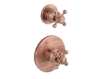 CLASSICA - 2 hole Recessed shower mixer by GUGLIELMI RUBINETTERIE - view 2